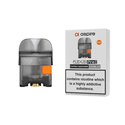 Aspire Flexus Pro Replacement Pods - Resistance#Empty Pod>Empty XL Pods>0.6 Pods>0.6 XL Pods>1.0 Pods>1.0 XL Pods