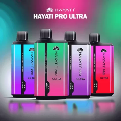 Hayati Pro Ultra 15000 Puffs Disposable Kit - Mento's Mint / Mento's Mint / 20mg / 1pc / CN - SZ Warehouse