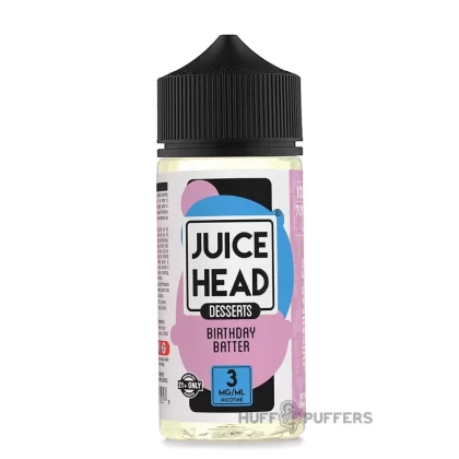 Juice Head Desserts ZTN – Cake Batter 100mL - Vape Product, Vape Product (CE0457)