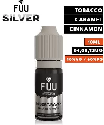 Desert Raven eLiquid by FUU Silver - 16mg / 10ml