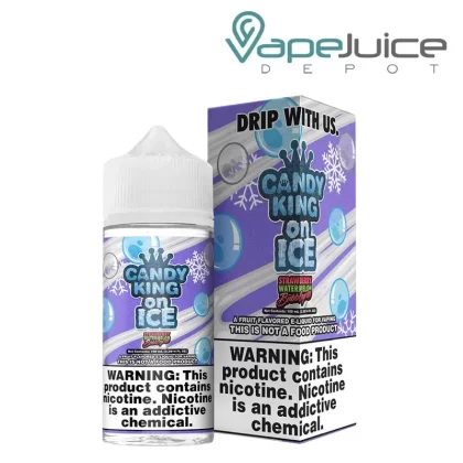 Strawberry Watermelon BubbleGum On Ice Candy King 100ml - Vape Product; Vape Product, Vape Product