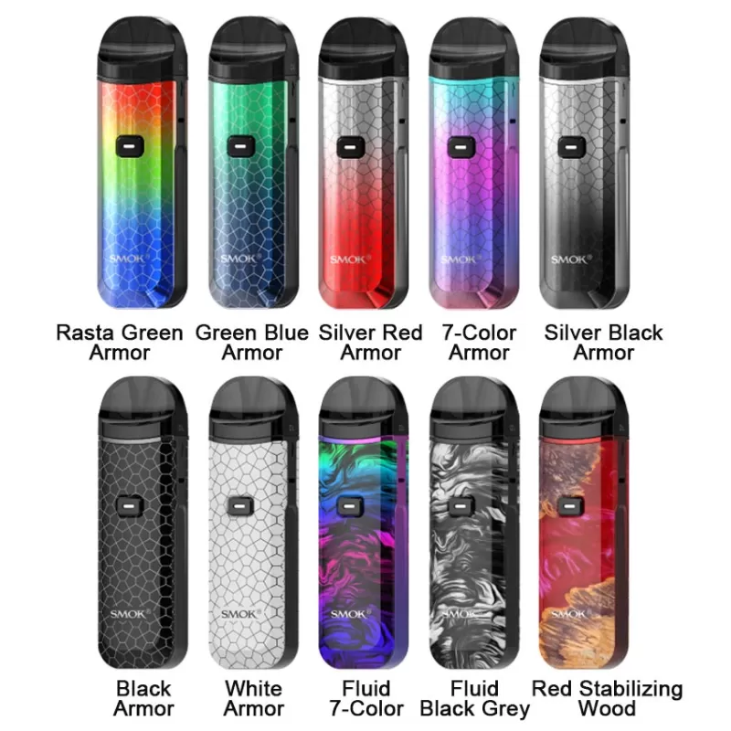 SMOK Nord Pro Pod Kit 25W - Red Stabilizing Wood / CN-SZ - Image 2