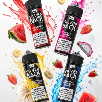 Silverback 120ml 3mg - Blueberry Raspberry