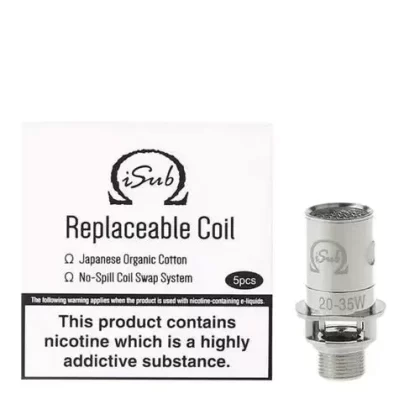 5x Innokin iSub Plexus Coils 3D