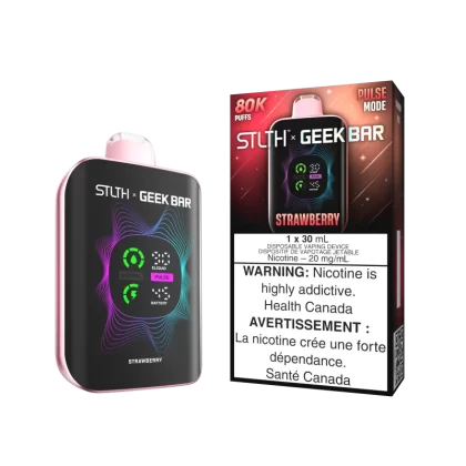 STLTH X GEEK BAR - Strawberry - 20 mg/mL (wholeseller) (SK) - Excise FED
