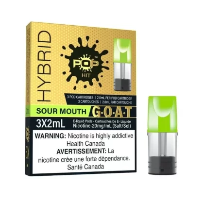 Pop Pods G.O.A.T. Series Sting (Sour Mouth) Hybrid 2%