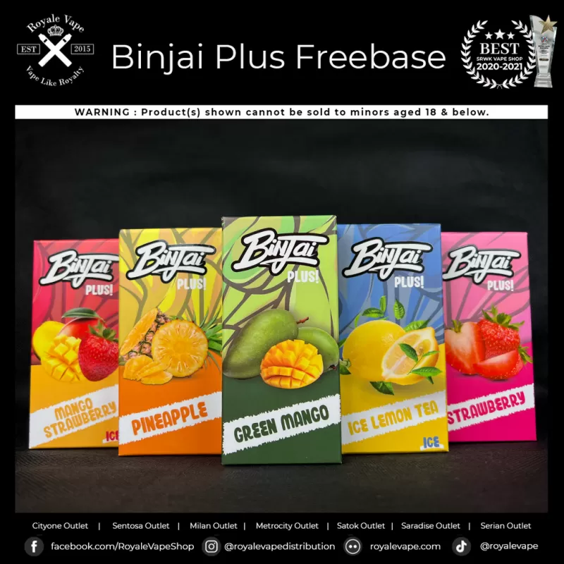 Binjai Freebase 60ml - Vapeandgo Com My - Image 3