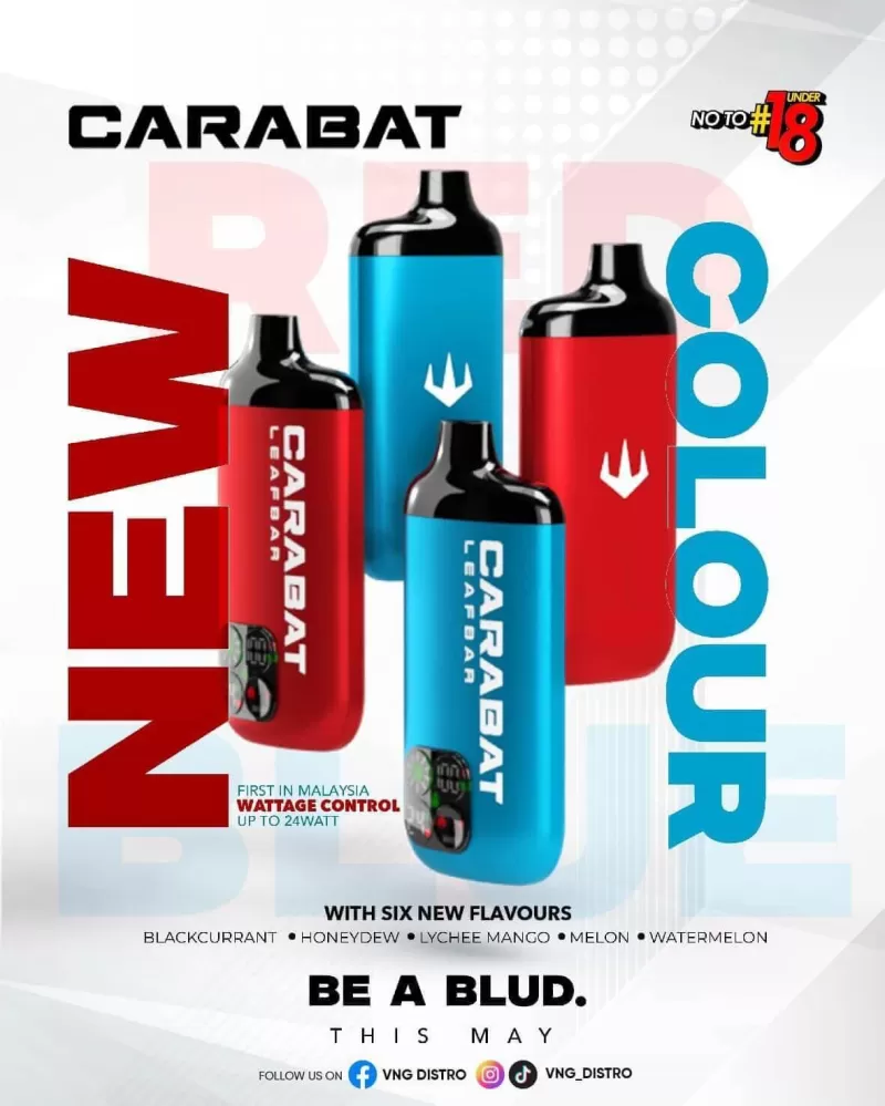 Carabat Leafbar 15000 Puffs - Cartridge Only / Nutty Tobacco - Image 2