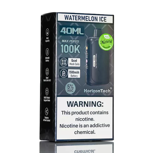 HorizonTech 100K 100000 Puffs Disposable Vape - 40mL - Strawberry Slush - Image 2