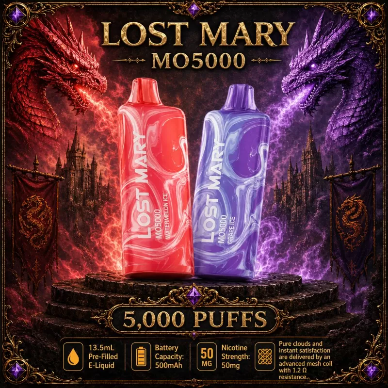 Lost Mary MO5000 - Cherry Lemon / Butterbean (BLK Series)