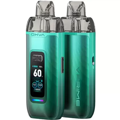Oxva VPRIME Pod Kit 60 Watts (2600 mAh) - Auroral Purple, Black (Leather)