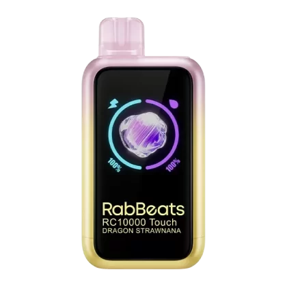 Dragon Strawnana RabBeats RC10000 Touch - Nicotine#50mg~Size#Single>5 Pack