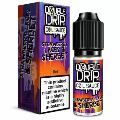 Strawberry Laces and Sherbet by Double Drip - 3 mg/mL, 6 mg/mL