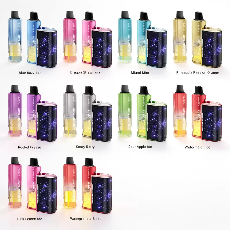 Lost Mary Nera Fullview 70K Kit Recargable 5% Nic 800mAh - Fumotvapemexico - Image 2