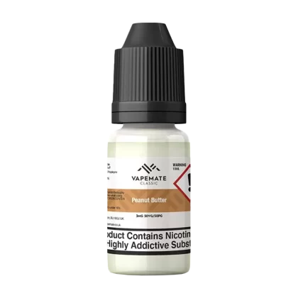 Vapemate Classic Peanut Butter 10ml - 70VG / 30PG / 18mg - Ecigwizard