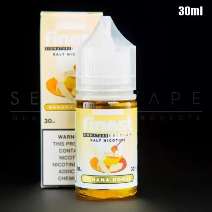Finest Saltnic – Banana Honey Nic Salt 30ml
