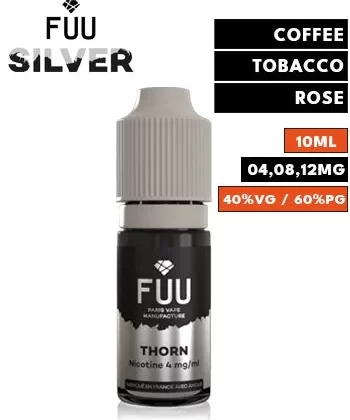 Thorn eLiquid by FUU Silver - 12mg / 10ml
