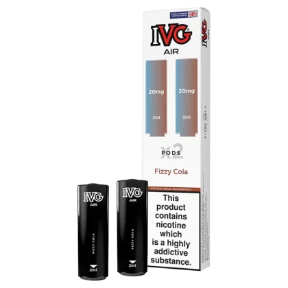 Fizzy Cola IVG Air Replacement Pods - 20mg - Vape Product (1946D4)