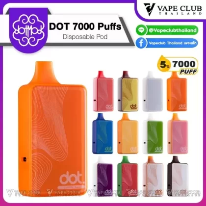 Dot 7000 Puffs Disposable Pod By Dotmod