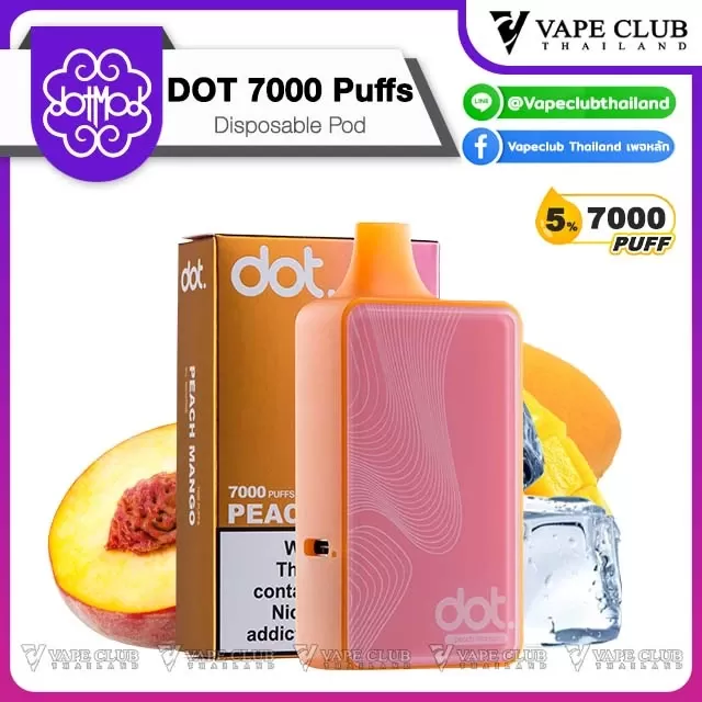 Dot 7000 Puffs Disposable Pod By Dotmod - Image 3