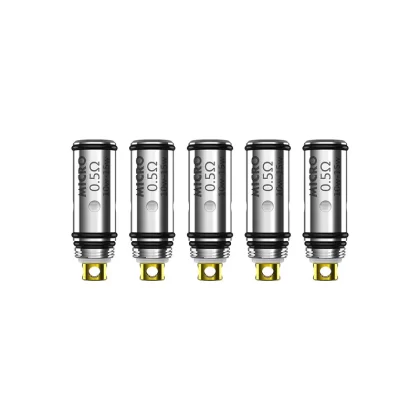Asvape Micro Replacement Mesh Coils (Pack of 5) - 1.0Ohms