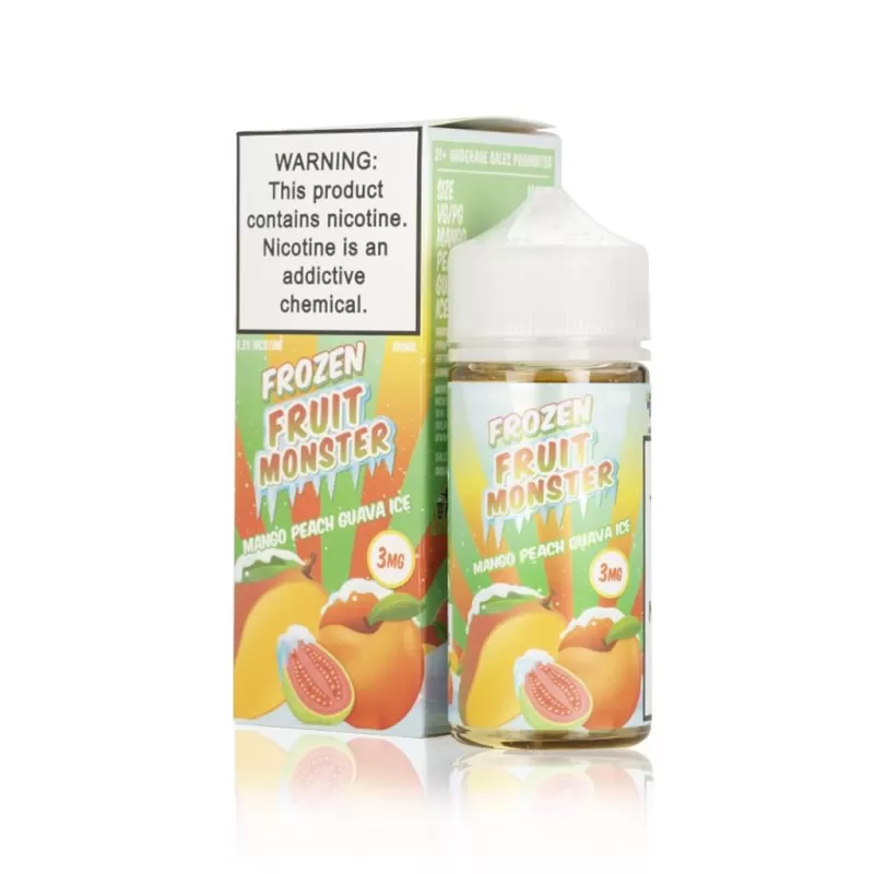 Frozen Fruit Monster E-Liquid – Mango Peach Guava Ice – 100ml