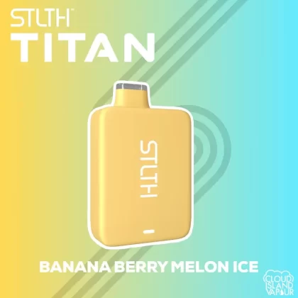 STLTH TITAN 10K Disposable Vape – Banana Berry Melon Ice