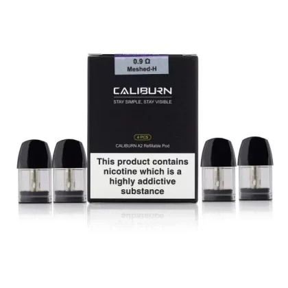 UWELL CALIBURN A2/AK2 REPLACEMENT PODS – 4PC - 1 PCS, Pack Of 2