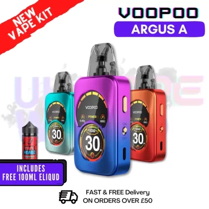Voopoo Argus A Pod Vape Kit – ONLY £25.99