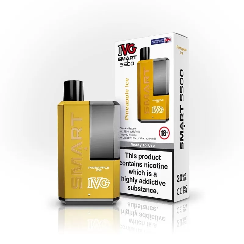 IVG Smart 5500 Puff Disposable Vape – Pineapple Ice