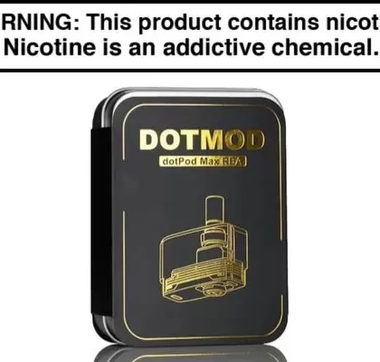 dotMod dotPod Max RBA Rebuildable Atomizer for dotPod Max - Clear (C30E9B)