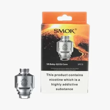 SMOK V8 BABY Q2 EU CORE COIL - 0.4 Ohm V8 Baby-Q2 Dual EU Core Coil