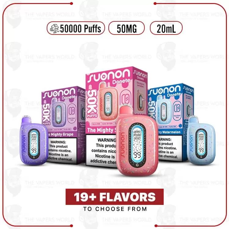 Suonon Donete 50K Puff Disposable - Thevapersworld