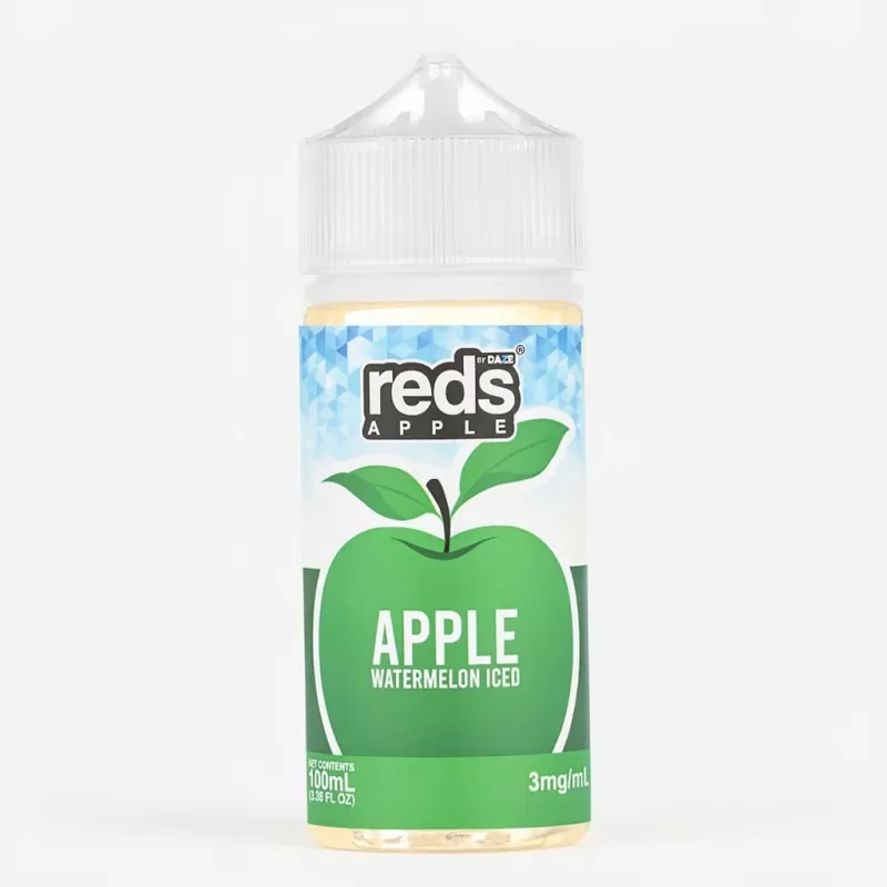 Daze – Reds Watermelon Apple Iced 100mL Menthol E-Juice