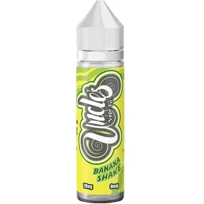 Banana Shake Uncle’s Vape Co 50ml Shortfill E Liquid