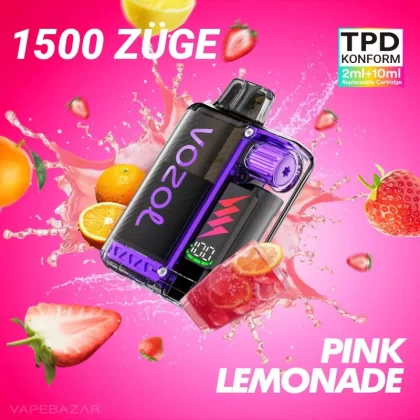 Vozol Vista Plug – Pink Lemonade Prefilled Pod - Pod Kit; La Fume; 850 mAh
