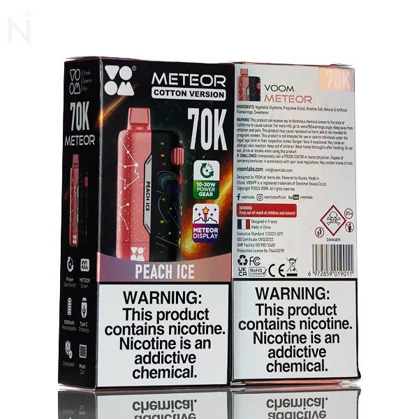 Voom Meteor 70K 70,000 Puffs Disposable Vape - Image 3