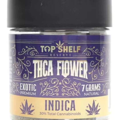 Top Shelf Hemp Premium Exotic THCA Flower – Garlic Kush