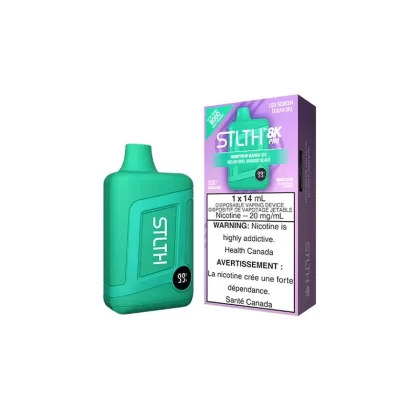 Stlth 8K Pro Disposable Vape – Honeydew Mango Ice - Eliquidsupply