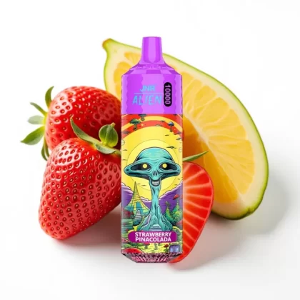 JNR Alien 10000 Puffs 850mAh 20ml Fresa Piña Colada Mexico vape - Vape Product, Vape Product