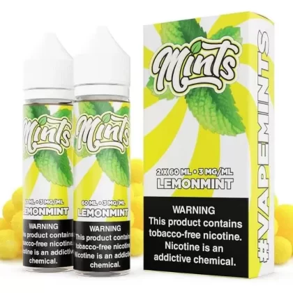 Lemonmint E-Liquid by Mints - Pack Count#2 Pack~Size#60ml~Nicotine#0MG>3MG>6MG