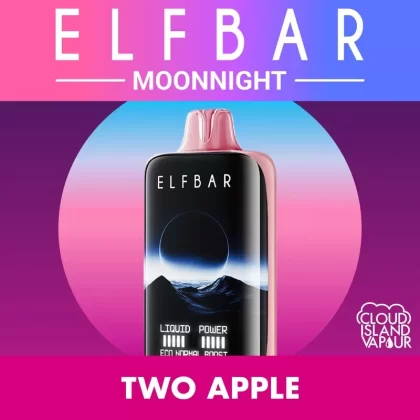 ELF BAR MOONNIGHT 70K Disposable Vape – Two Apple