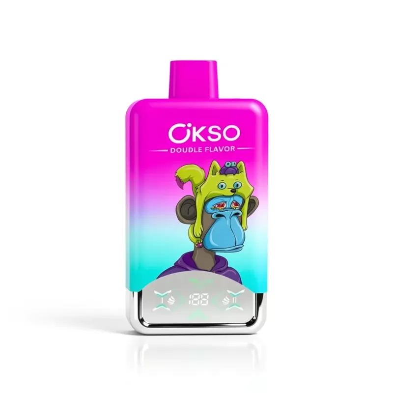 OKSO Double Flavor 60000 Caladas Vape Desechable Doble Sabor - Fumotvapemexico - Image 2