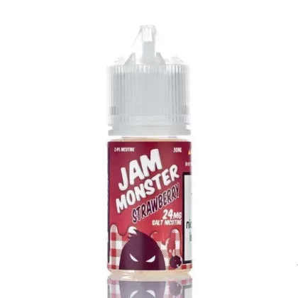 Jam Monster Salts - Strawberry Jam - 30ml - Eliquid.Com