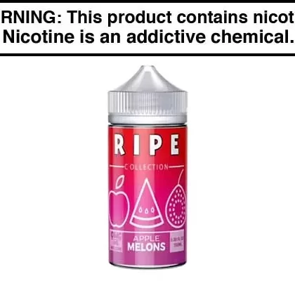 APPLE MELONS BY VAPE 100 RIPE 100ML - Vapejuice