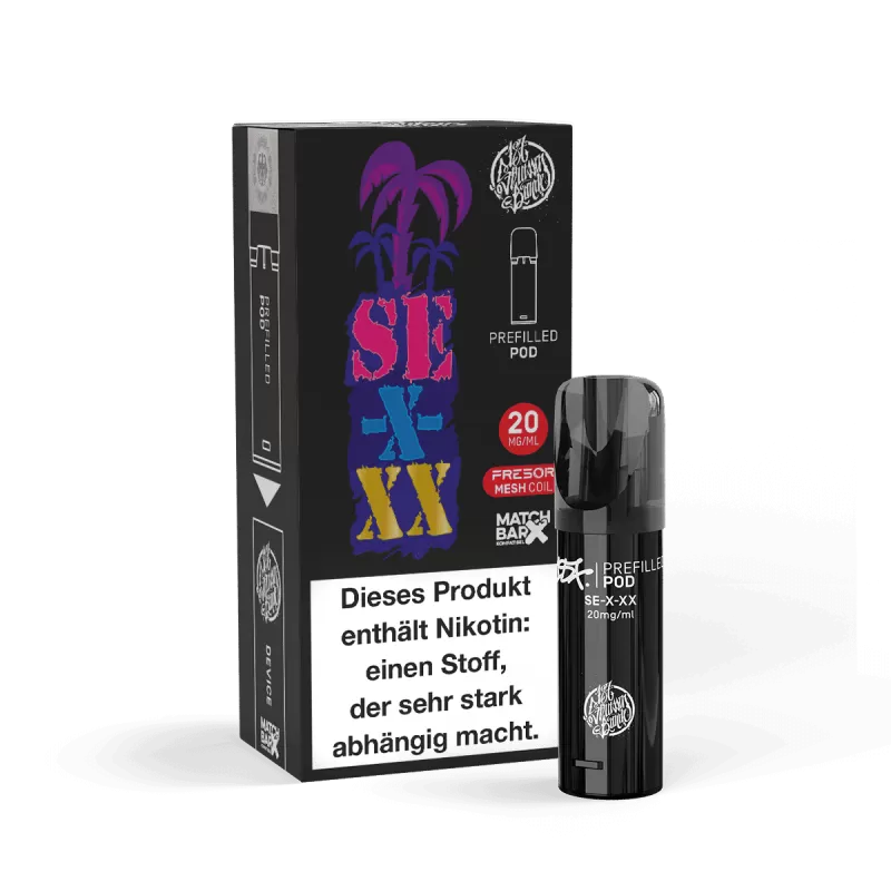 187 Pod – SE-X-XX 1er Pack - 187 Pod - by 187 Strassebande / Glycerin / Nikotinsalz / Cooling Agent / Propylenglykol / Aromastoffe