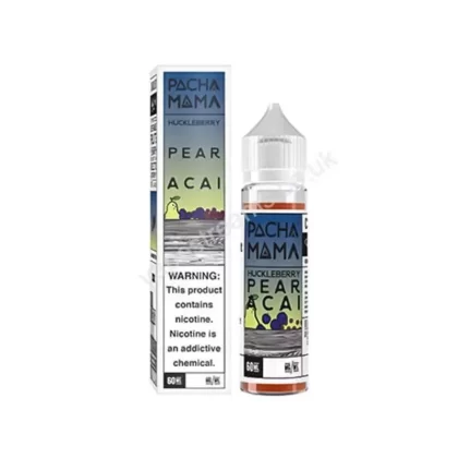 Huckleberry Pear Acai by Pacha Mama Short Fill - Vapestreams Co
