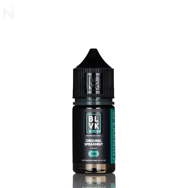 BLVK Originals Salt - Spearmint - 30mL - 35mg - Image 2