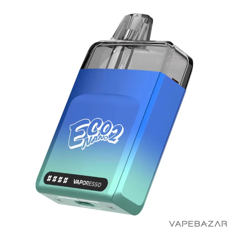 Vaporesso Eco Nano 2 – Sky Blue - Pod Kit; 1000 mAh (459CBA) - Image 3