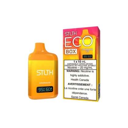 STLTH ECO BOX DISPOSABLE – STRAWNANA ICE